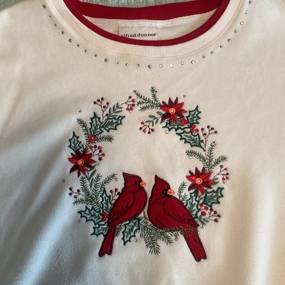AUTHENTIC Ugly Christmas Fleece Sweatshirt - Picture 1 of 4